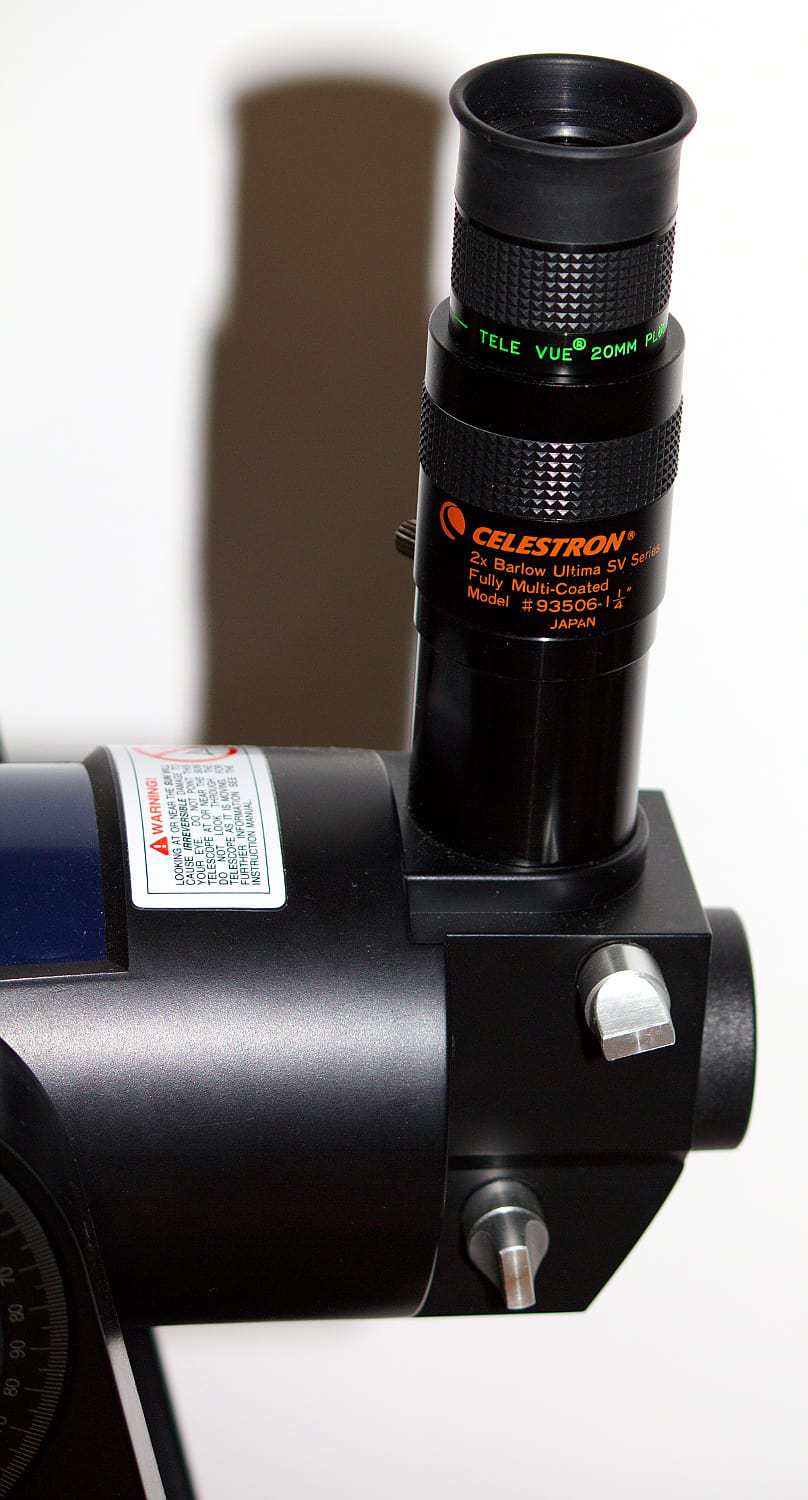 What a Barlow Lens Means and Does for a Telescope Telescope School