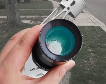 barlow lens prepping test